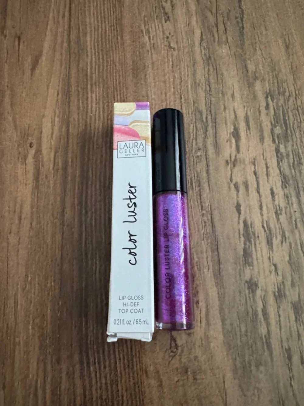 Laura Gellar Amethyst Glaze Color Luster lip gloss